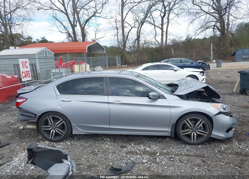 2017 HONDA ACCORD SPORT VIN: 1HGCR2F50HA077864