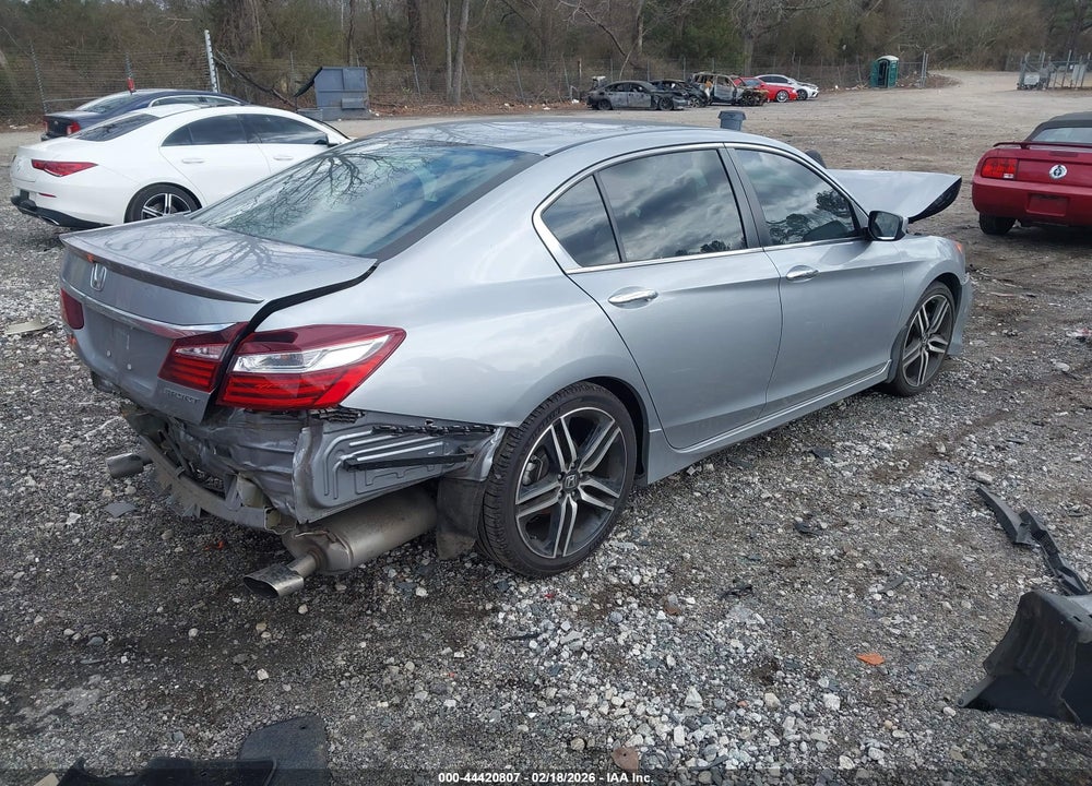 2017 HONDA ACCORD SPORT VIN: 1HGCR2F50HA077864