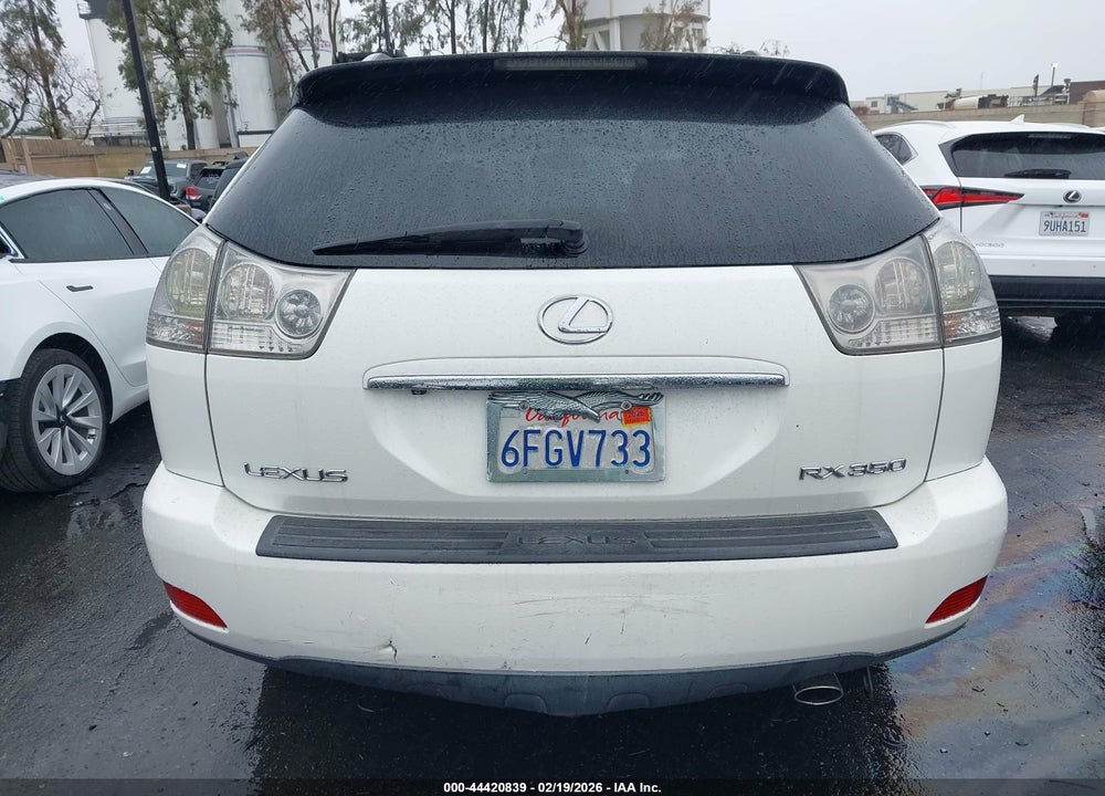 2009 LEXUS RX 350 VIN: 2T2GK31U09C073167