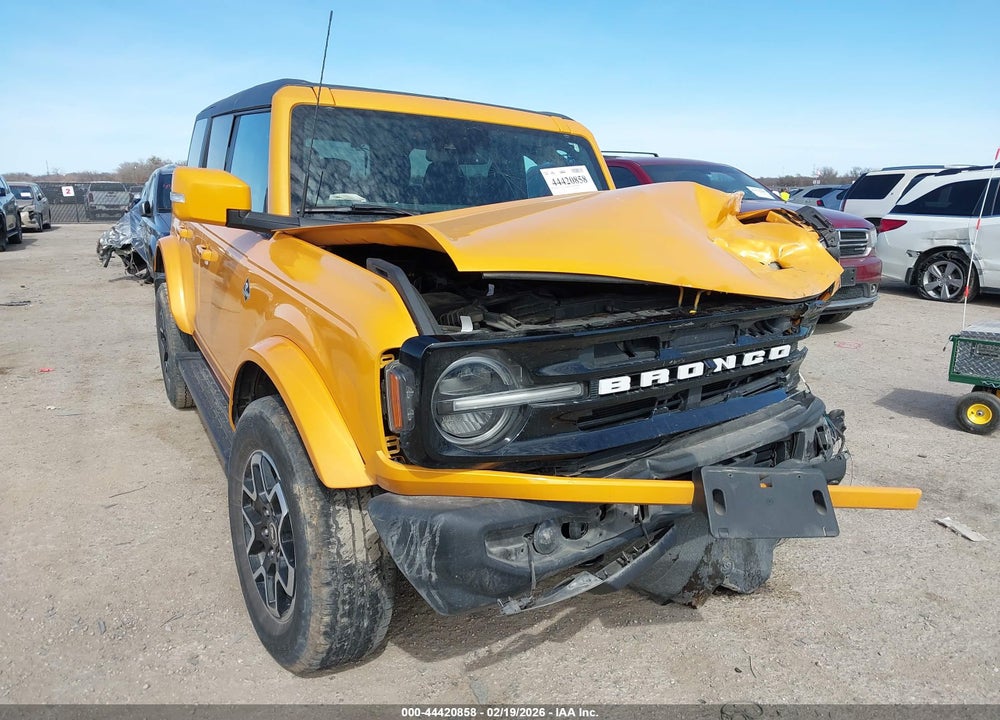2022 FORD BRONCO OUTER BANKS VIN: 1FMDE5BH7NLB51177