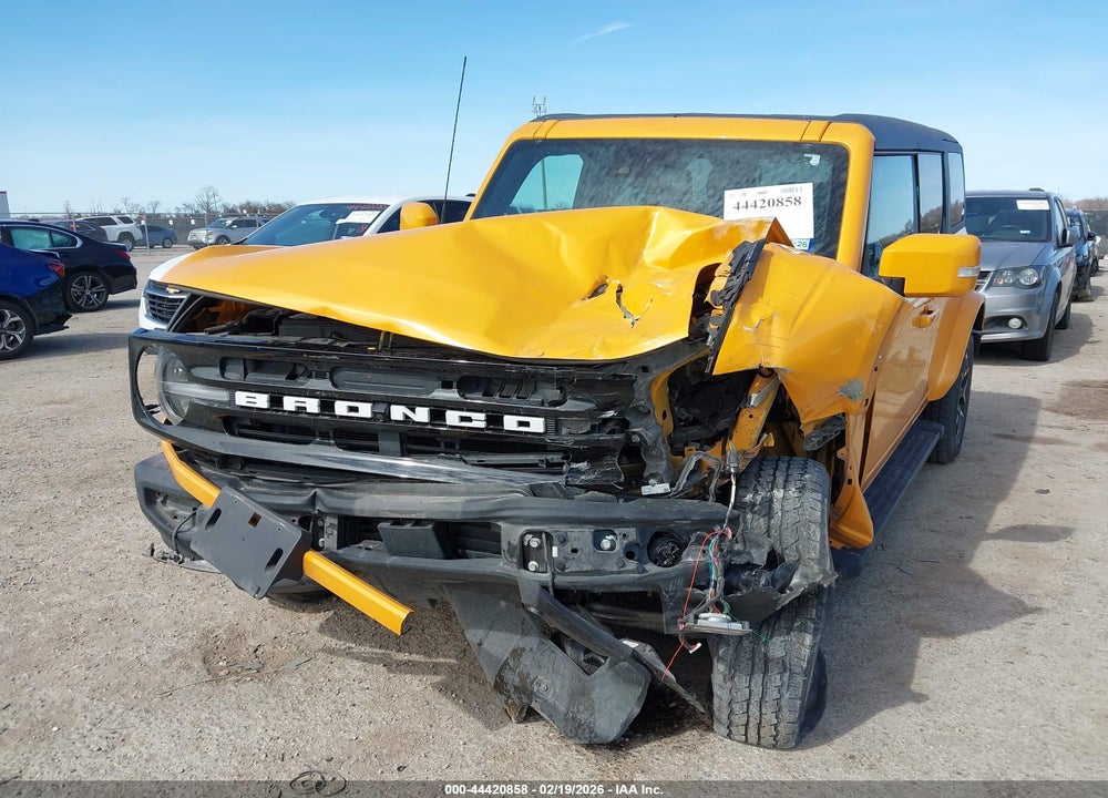 2022 FORD BRONCO OUTER BANKS VIN: 1FMDE5BH7NLB51177