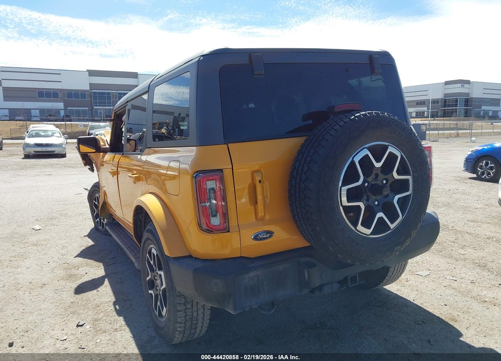 2022 FORD BRONCO OUTER BANKS VIN: 1FMDE5BH7NLB51177