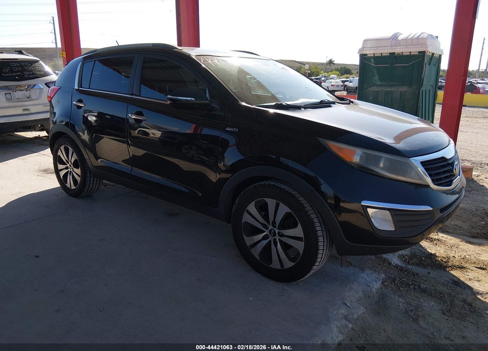 2013 KIA SPORTAGE EX VIN: KNDPCCA27D7491333