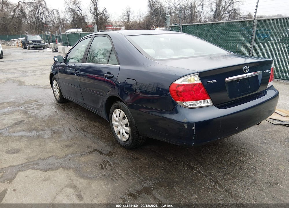 2005 TOYOTA CAMRY LE VIN: 4T1BE30K65U429619