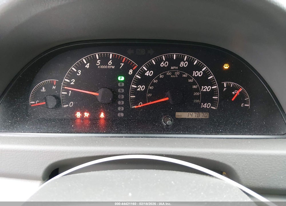2005 TOYOTA CAMRY LE VIN: 4T1BE30K65U429619