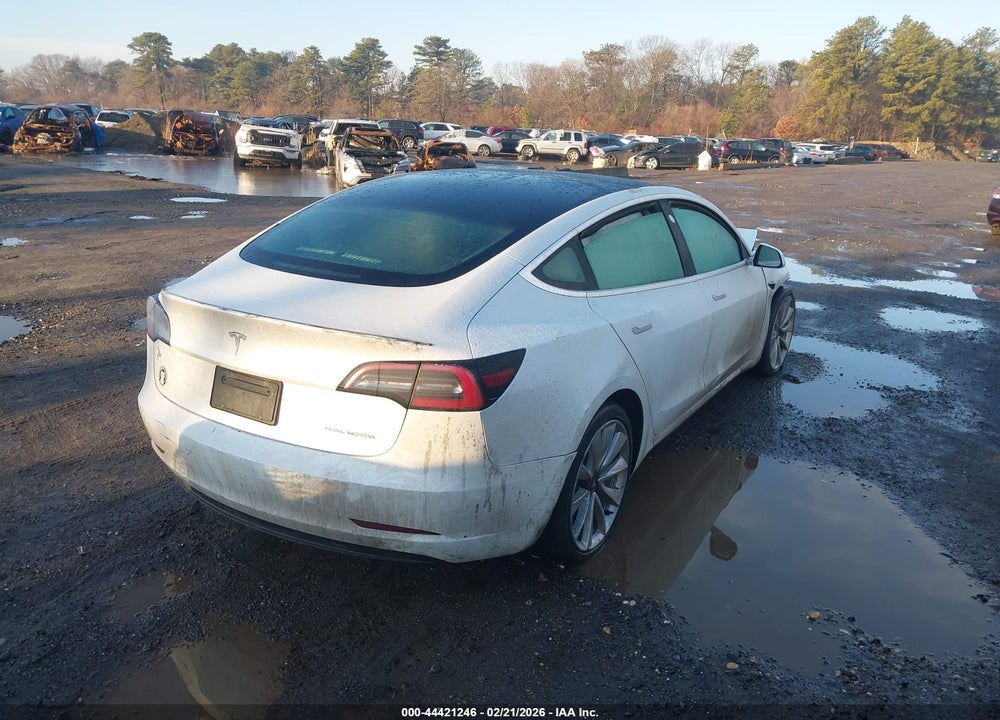 2020 TESLA MODEL 3 LONG RANGE DUAL MOTOR ALL-WHEEL DRIVE VIN: 5YJ3E1EB5LF651192