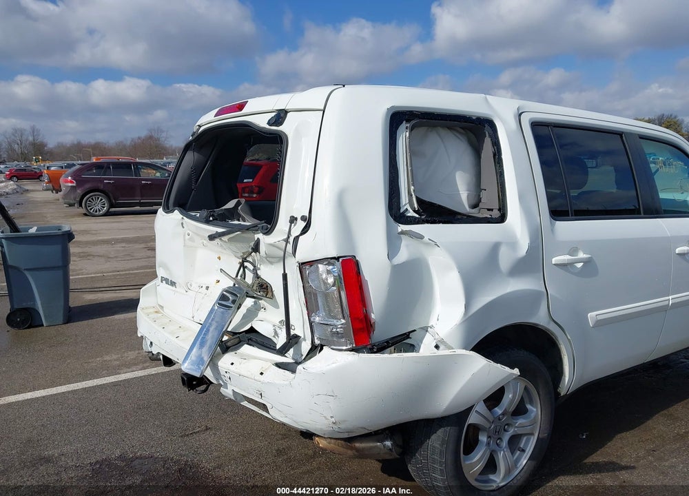 2015 HONDA PILOT EX-L VIN: 5FNYF4H5XFB033381