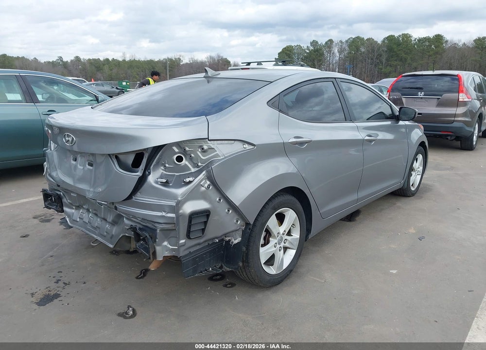 2013 HYUNDAI ELANTRA GLS VIN: KMHDH4AEXDU930395
