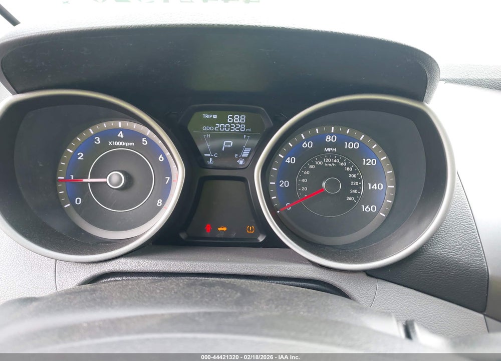 2013 HYUNDAI ELANTRA GLS VIN: KMHDH4AEXDU930395