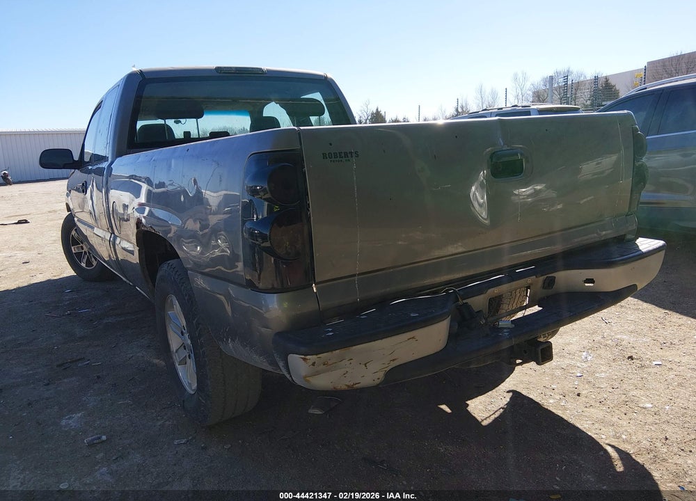 2007 CHEVROLET SILVERADO 1500 CLASSIC WORK TRUCK VIN: 1GCEC19VX7Z206675