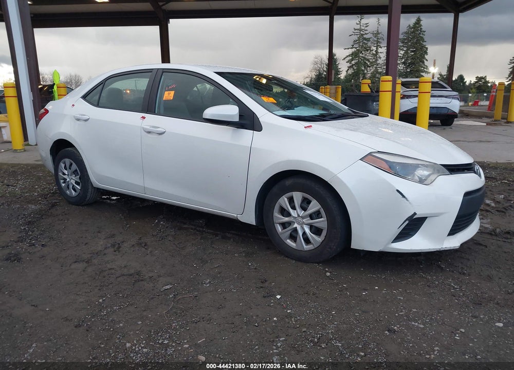 2014 TOYOTA COROLLA LE ECO VIN: 5YFBPRHE7EP145848