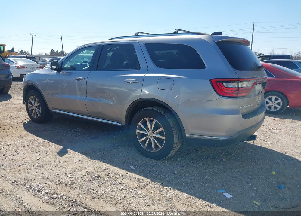 2015 DODGE DURANGO LIMITED VIN: 1C4RDJDG3FC810206