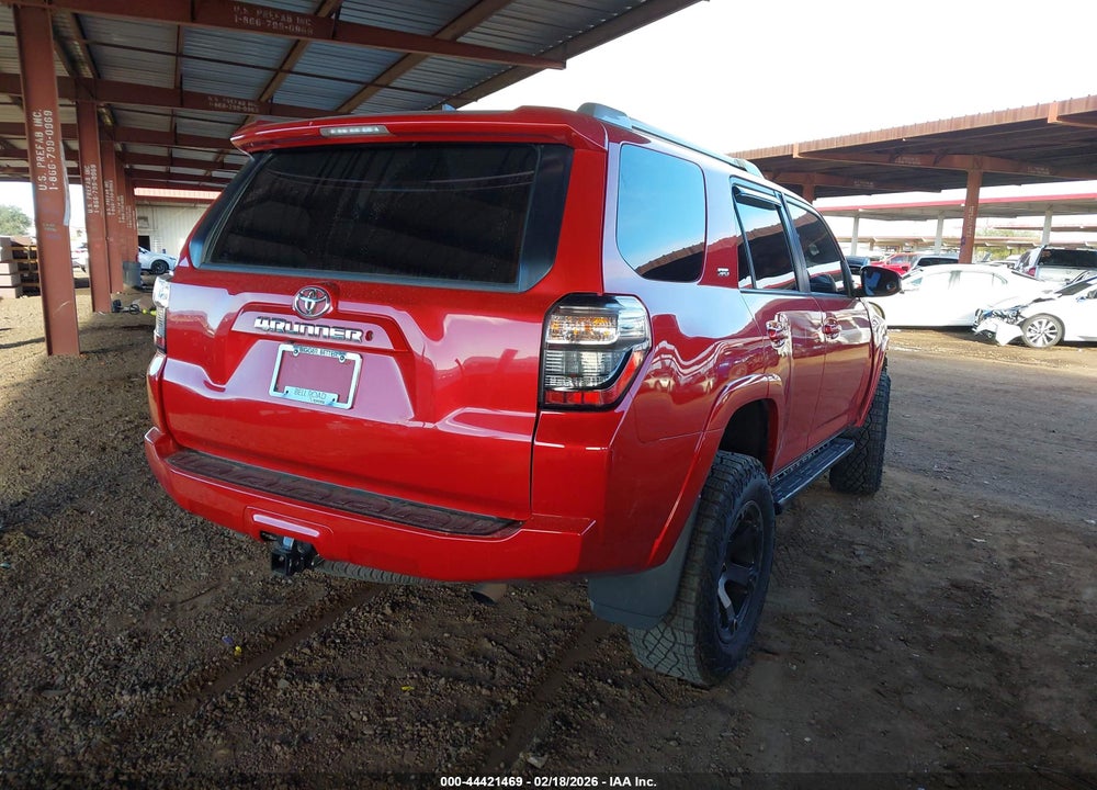 2018 TOYOTA 4RUNNER SR5 VIN: JTEBU5JR1J5540013