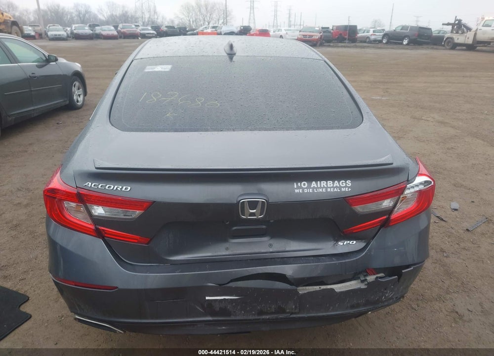 2018 HONDA ACCORD SPORT VIN: 1HGCV1F30JA187680