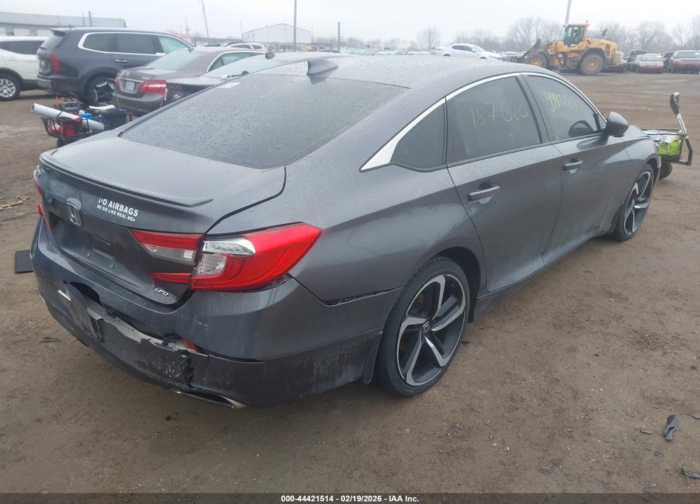 2018 HONDA ACCORD SPORT VIN: 1HGCV1F30JA187680