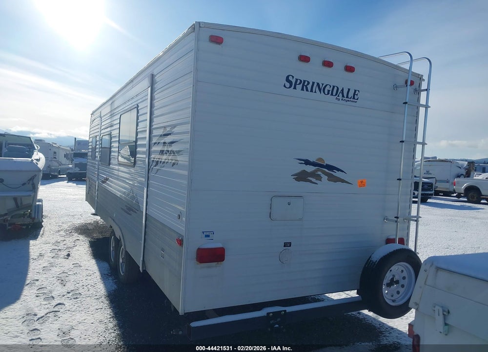2010 KEYSTONE SPRINGDALE VIN: 4YDT26720AG101496