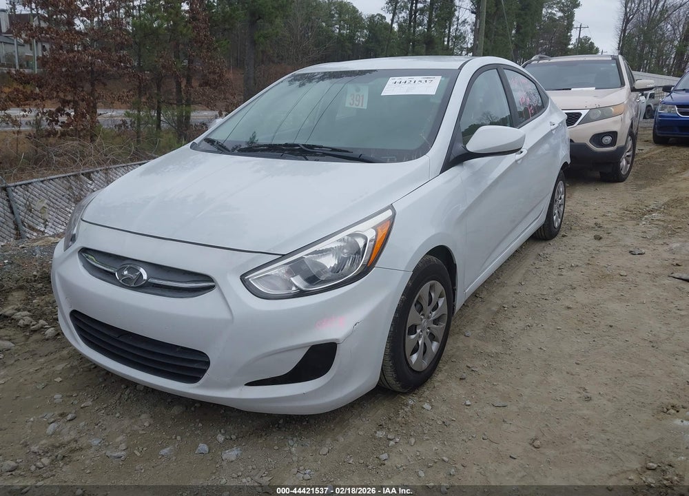 2017 HYUNDAI ACCENT SE VIN: KMHCT4AE8HU367427