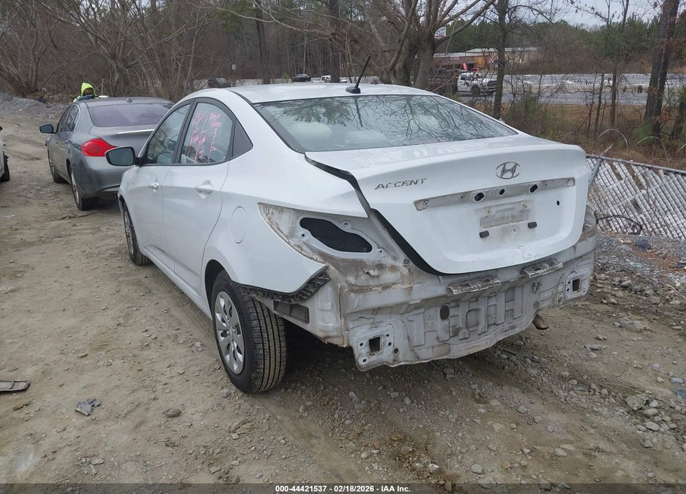 2017 HYUNDAI ACCENT SE VIN: KMHCT4AE8HU367427