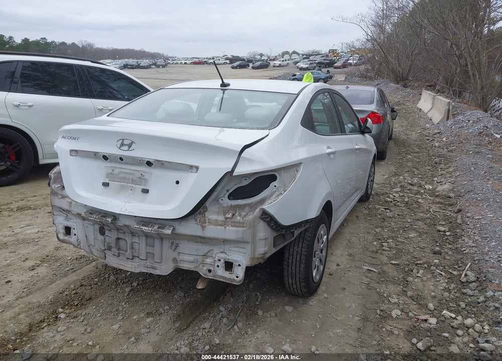 2017 HYUNDAI ACCENT SE VIN: KMHCT4AE8HU367427
