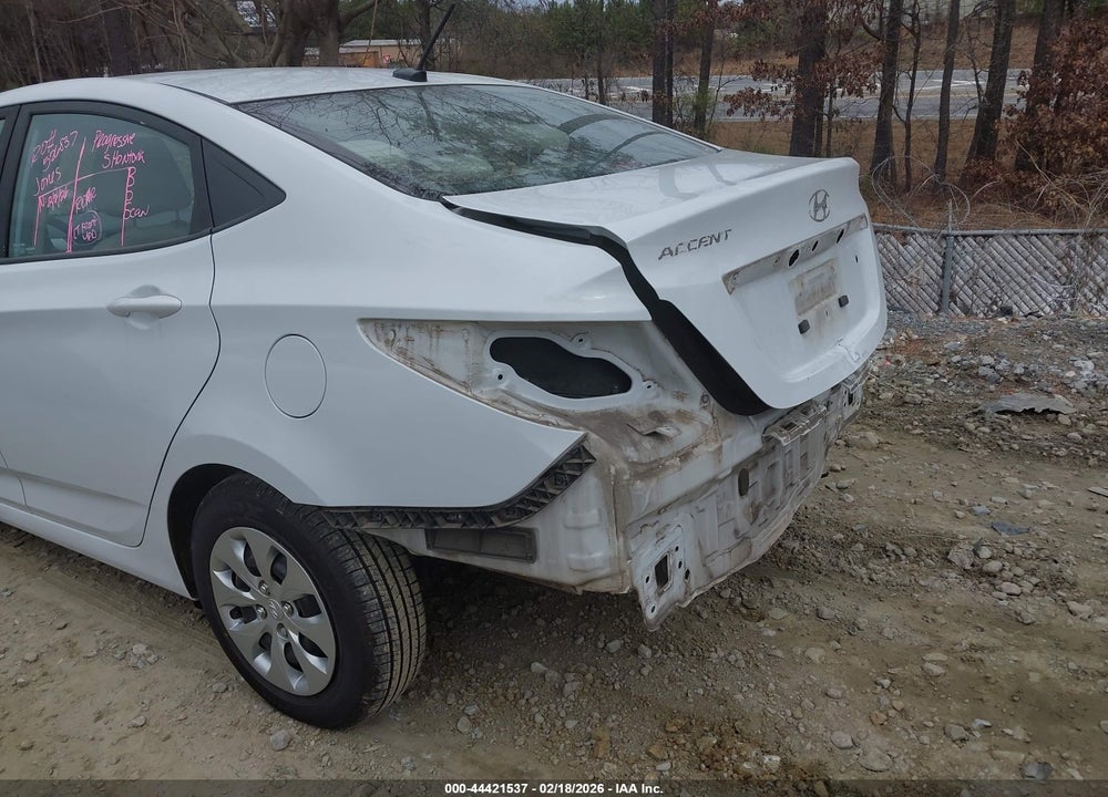2017 HYUNDAI ACCENT SE VIN: KMHCT4AE8HU367427