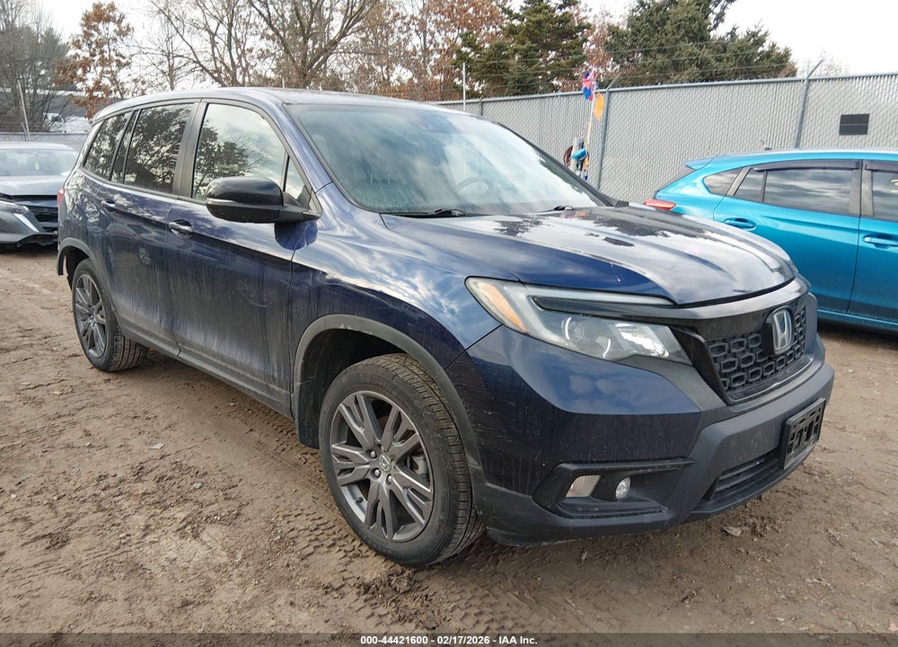 2021 HONDA PASSPORT AWD EX-L VIN: 5FNYF8H57MB016154