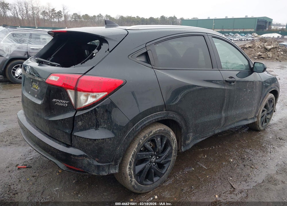 2021 HONDA HR-V AWD SPORT VIN: 3CZRU6H19MM718915