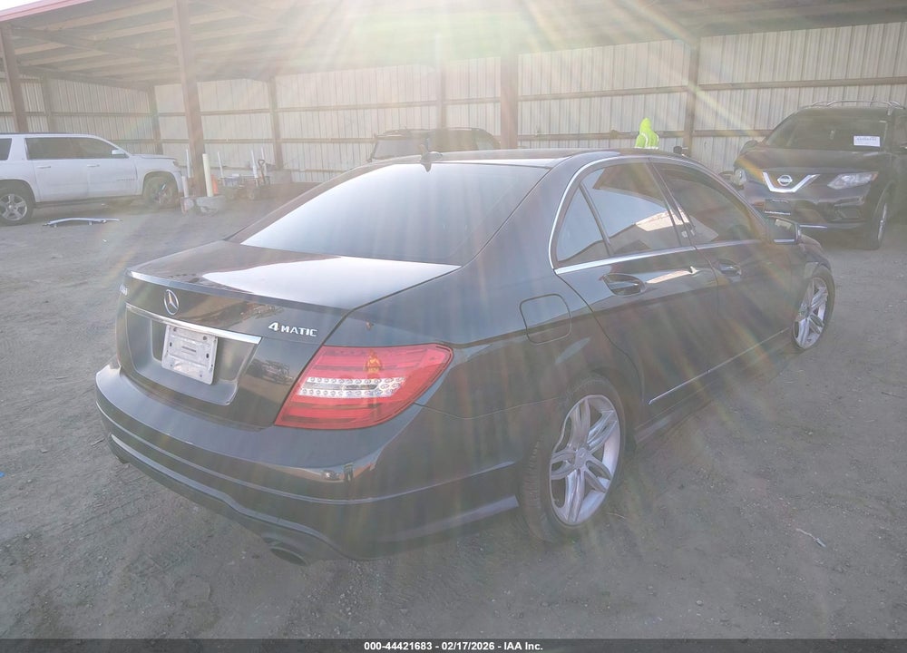 2012 MERCEDES-BENZ C 300 SPORT 4MATIC VIN: WDDGF8BB8CA648894
