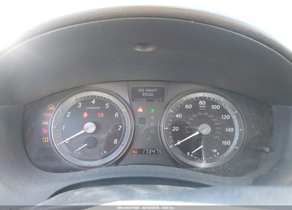 2008 LEXUS ES 350 VIN: JTHBJ46G282213287
