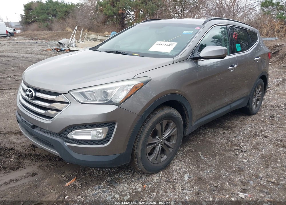 2014 HYUNDAI SANTA FE VIN: 5XYZU3LB1EG195098