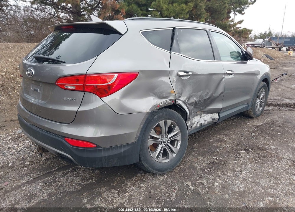 2014 HYUNDAI SANTA FE VIN: 5XYZU3LB1EG195098