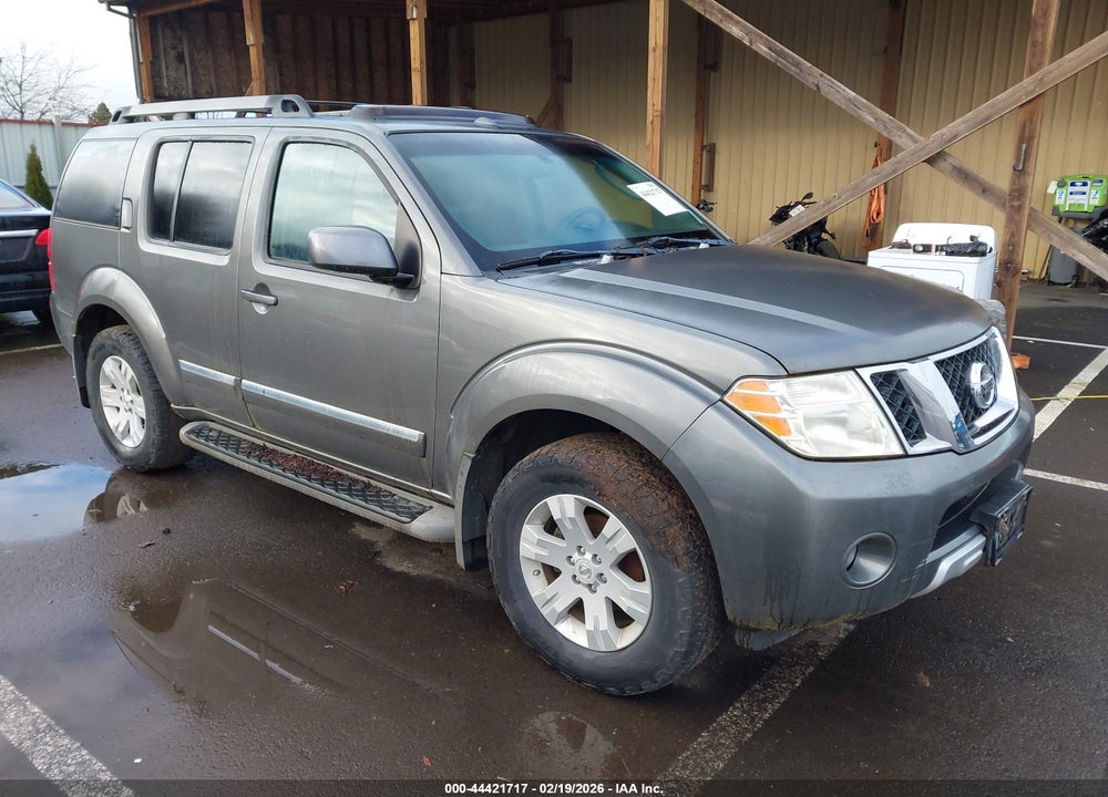 2008 NISSAN PATHFINDER LE VIN: 5N1AR18B08C636526