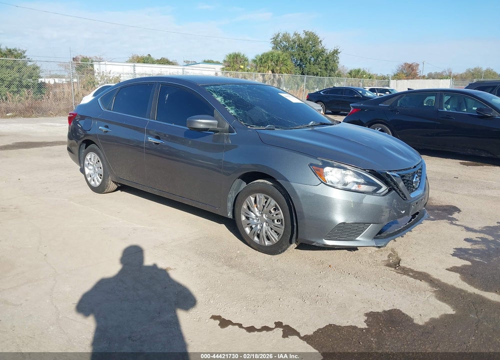 2017 NISSAN SENTRA SV VIN: 3N1AB7AP9HL693087
