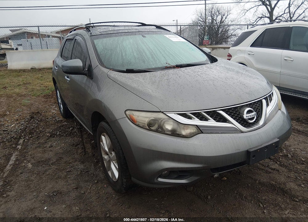 2014 NISSAN MURANO SL VIN: JN8AZ1MW0EW511098