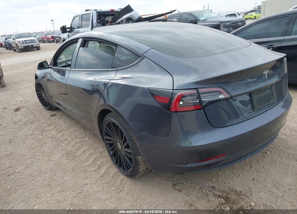 2022 TESLA MODEL 3 LONG RANGE DUAL MOTOR ALL-WHEEL DRIVE VIN: 5YJ3E1EB6NF167020