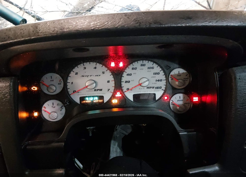 2004 DODGE RAM 1500 SRT-10 VIN: 3D3HA16H84G154905