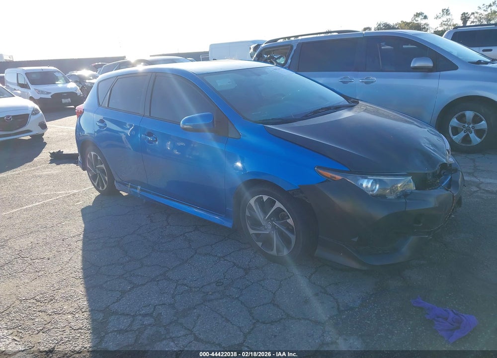 2016 SCION IM VIN: JTNKARJE9GJ509492