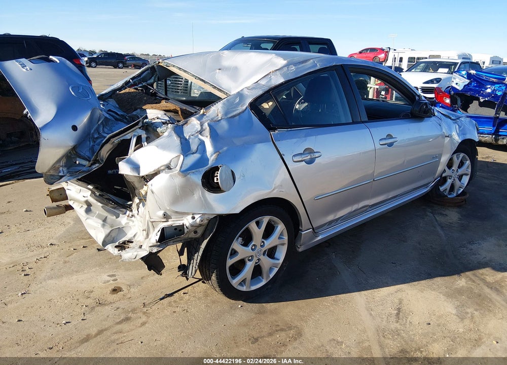2008 MAZDA 3 S GRAND TOURING VIN: JM1BK323X81106523