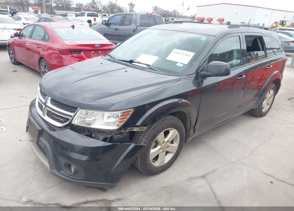 2012 DODGE JOURNEY SXT VIN: 3C4PDCBG8CT351261