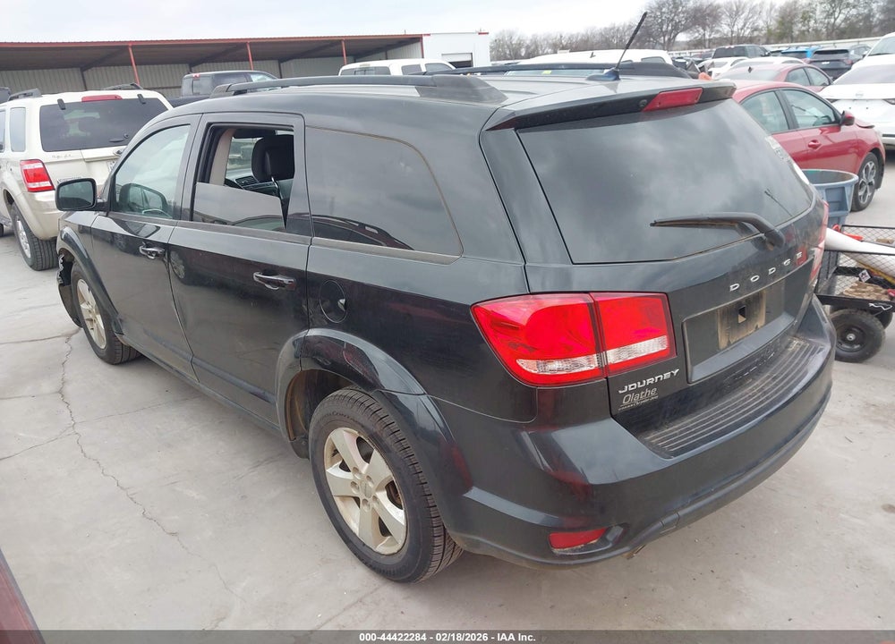 2012 DODGE JOURNEY SXT VIN: 3C4PDCBG8CT351261