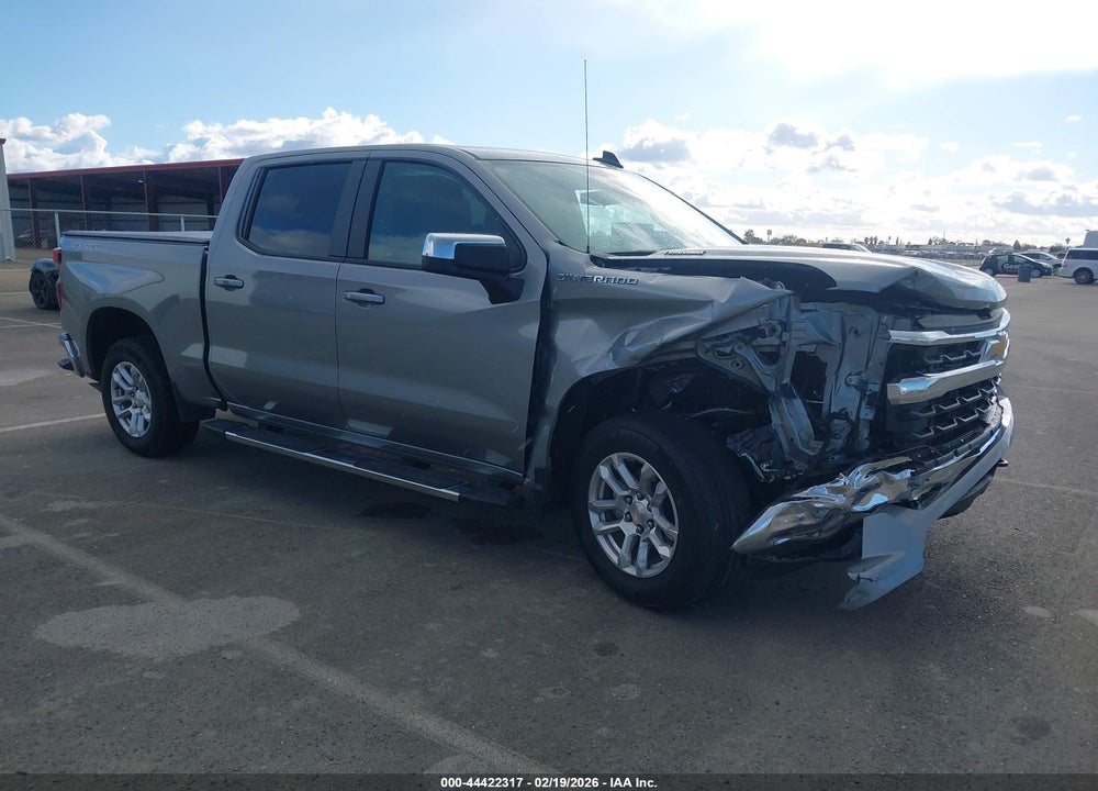 2025 CHEVROLET SILVERADO 1500 4WD  SHORT BED LT WITH 2FL VIN: 1GCPKKEK0SZ179914