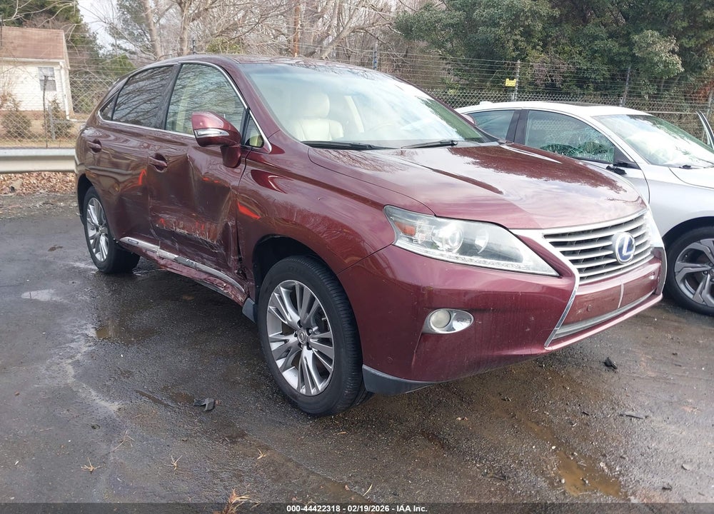 2013 LEXUS RX 450H VIN: JTJZB1BA2D2007987