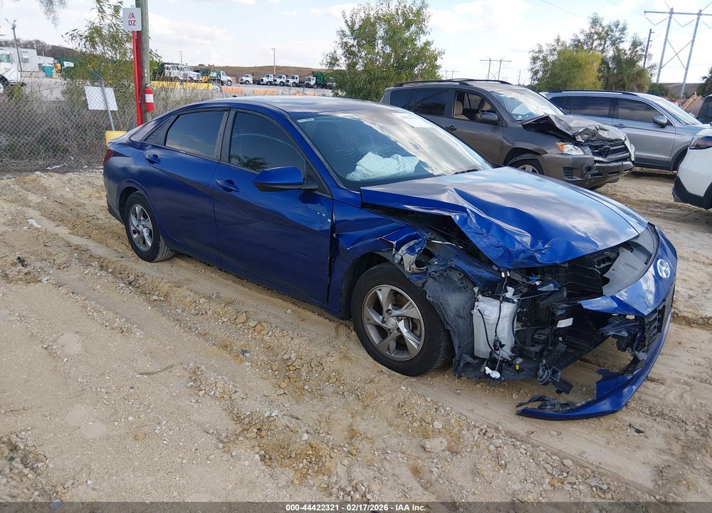 2021 HYUNDAI ELANTRA SE VIN: 5NPLL4AG2MH014904