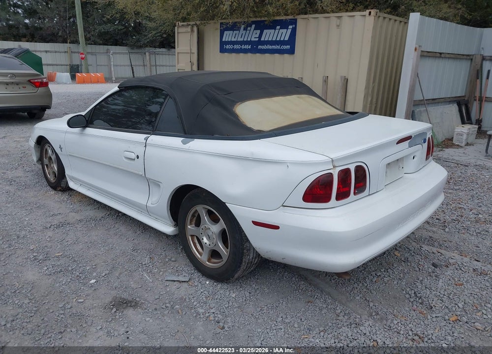 1996 FORD MUSTANG VIN: 1FALP444XTF120909