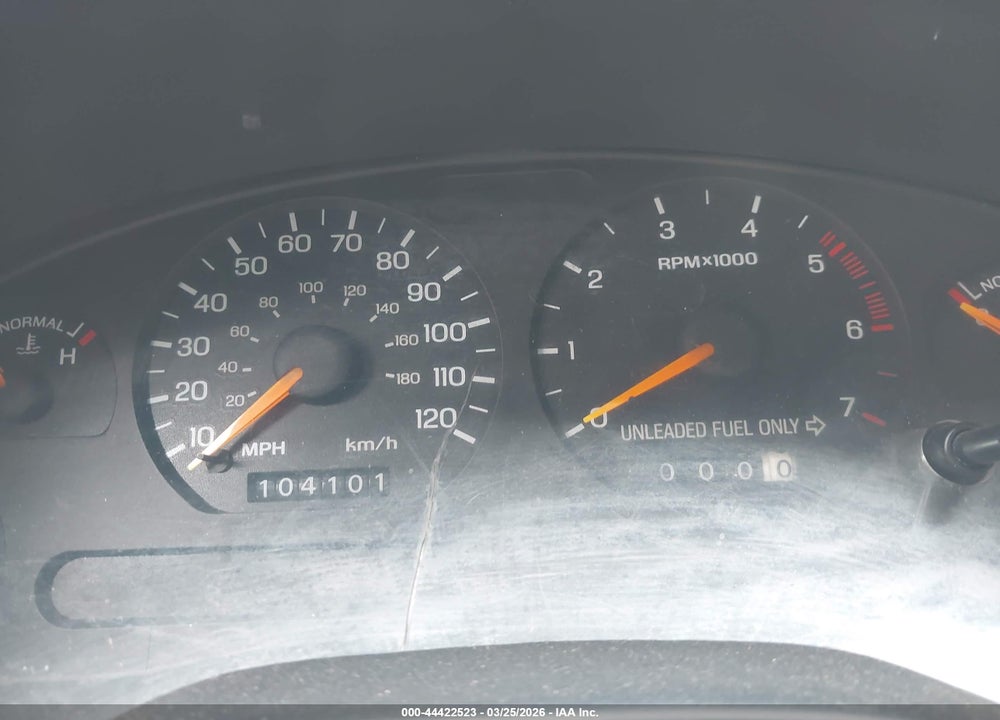 1996 FORD MUSTANG VIN: 1FALP444XTF120909