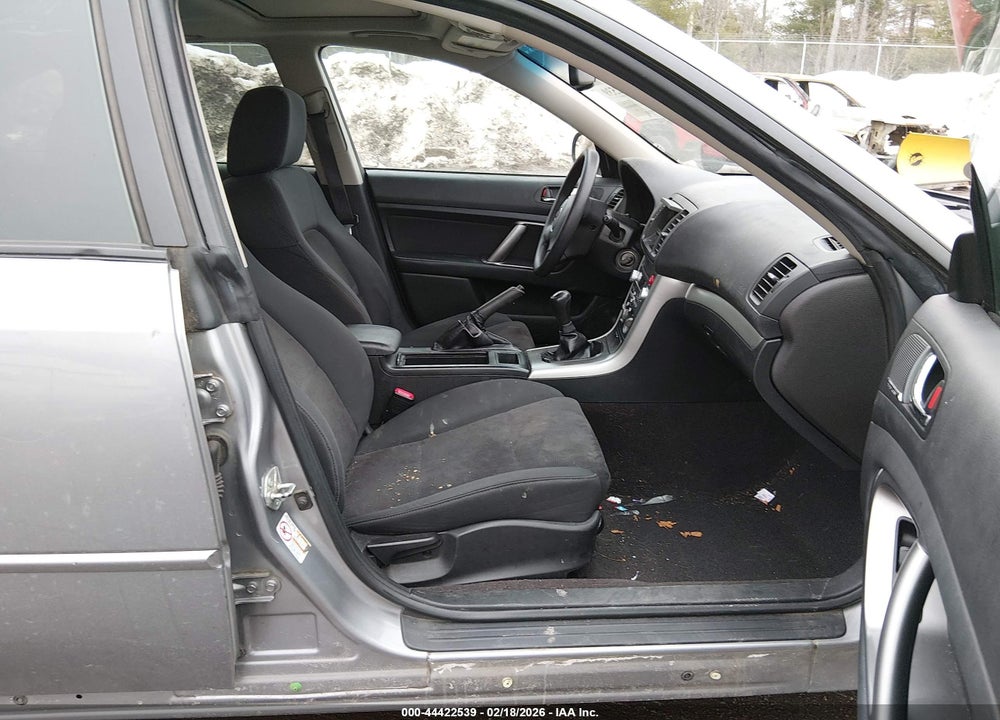 2009 SUBARU LEGACY 2.5I VIN: 4S3BL616396216747