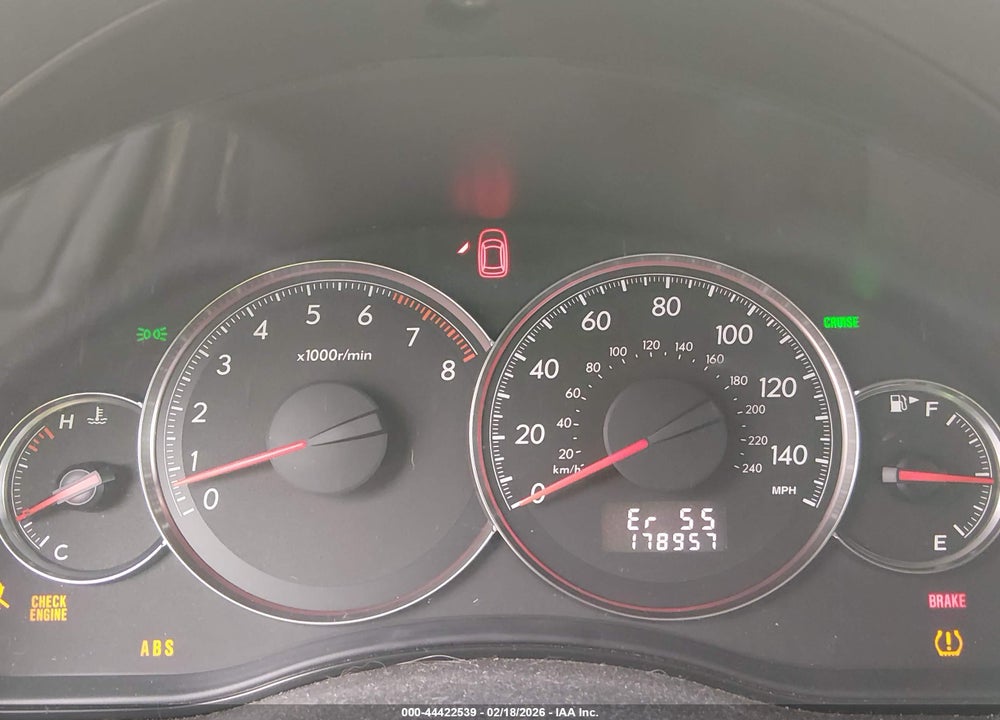 2009 SUBARU LEGACY 2.5I VIN: 4S3BL616396216747