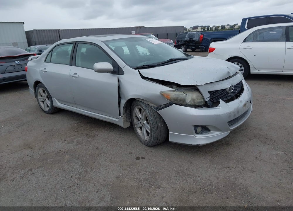 2009 TOYOTA COROLLA XRS VIN: 1NXBE40E69Z052294