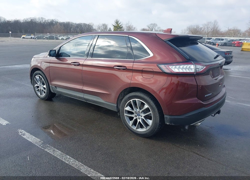 2016 FORD EDGE TITANIUM VIN: 2FMPK4K86GBB50315