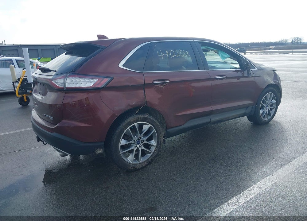 2016 FORD EDGE TITANIUM VIN: 2FMPK4K86GBB50315