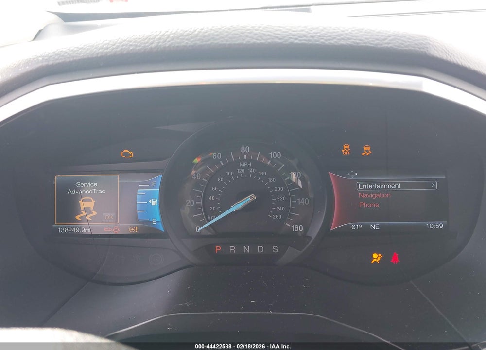 2016 FORD EDGE TITANIUM VIN: 2FMPK4K86GBB50315